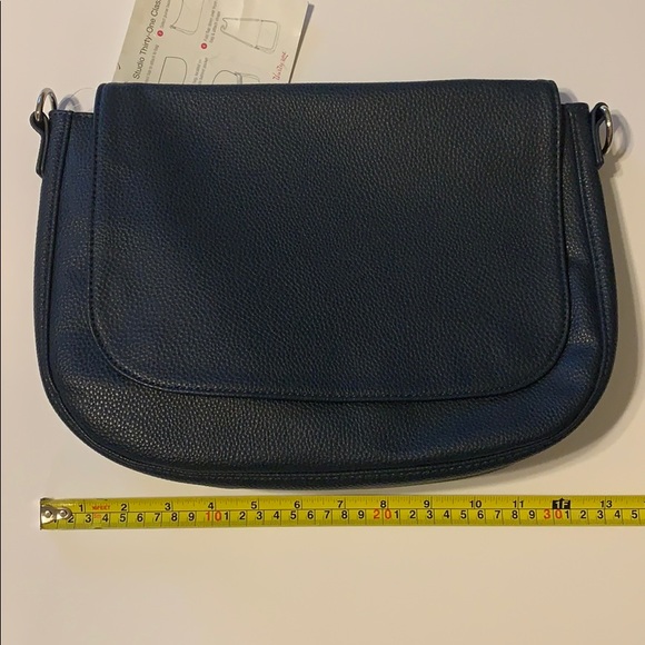 Thirty One Brand NWT Navy Crossbody Purse - Picture 3 of 4